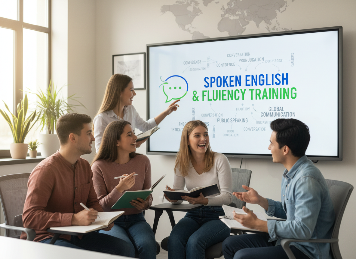 spoken english & fluency training